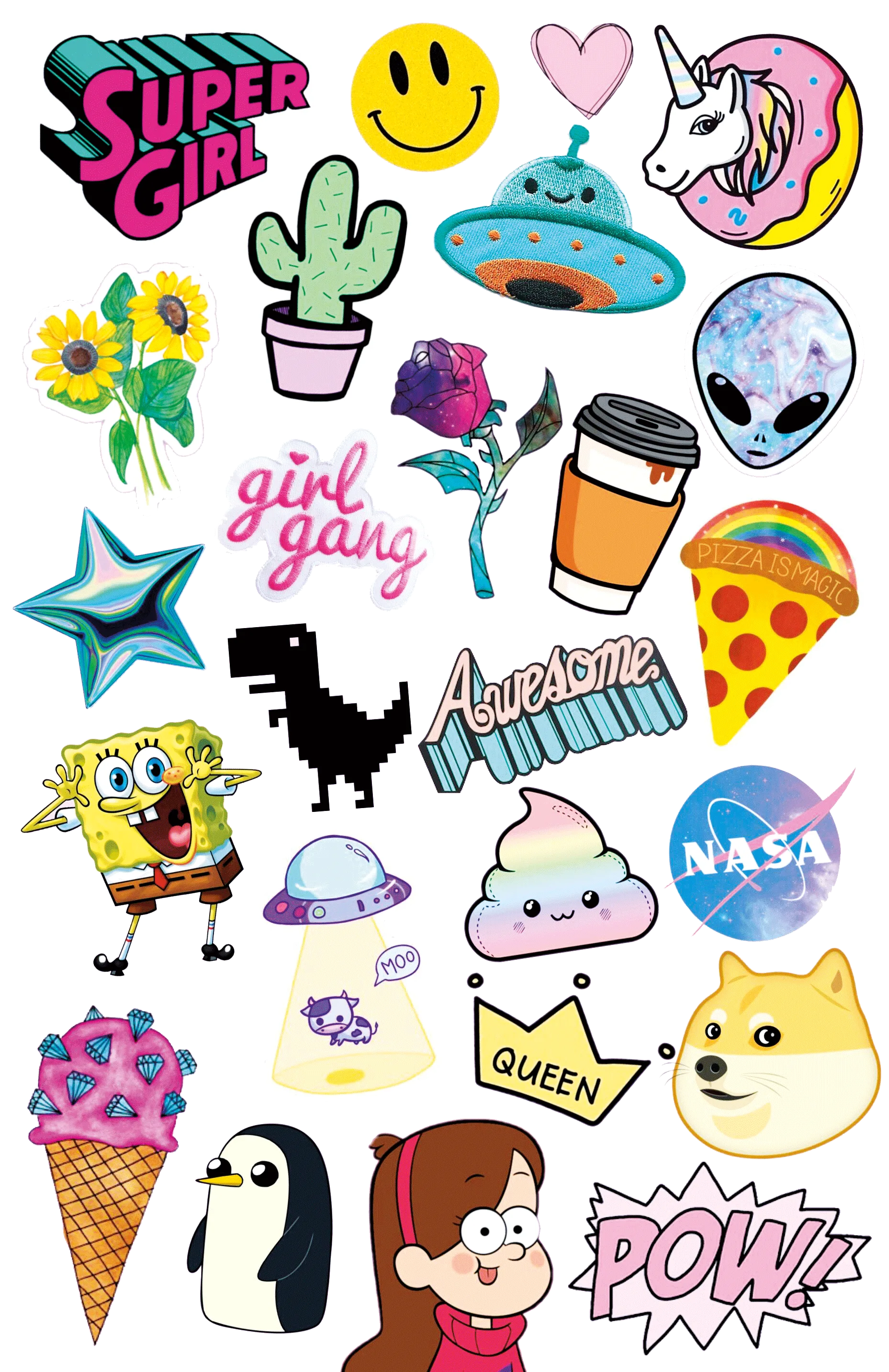 İphone 16 Sticker Patern tasarım